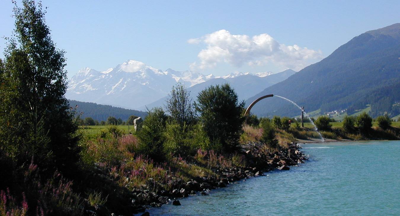 Der Reschensee